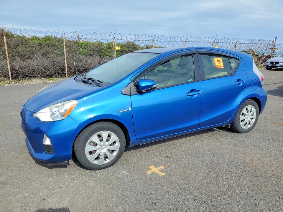 2012 Toyota Prius C მანქანა იყიდება აუქციონზე, vin: JTDKDTB30C1515343, აუქციონის ნომერი: 48212606