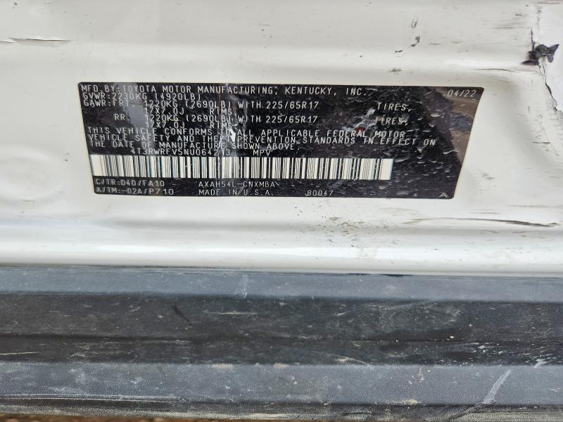 Продажа на аукционе авто 2022 Toyota Rav4, vin: 4T3RWRFV5NU064213, номер лота: 50933416