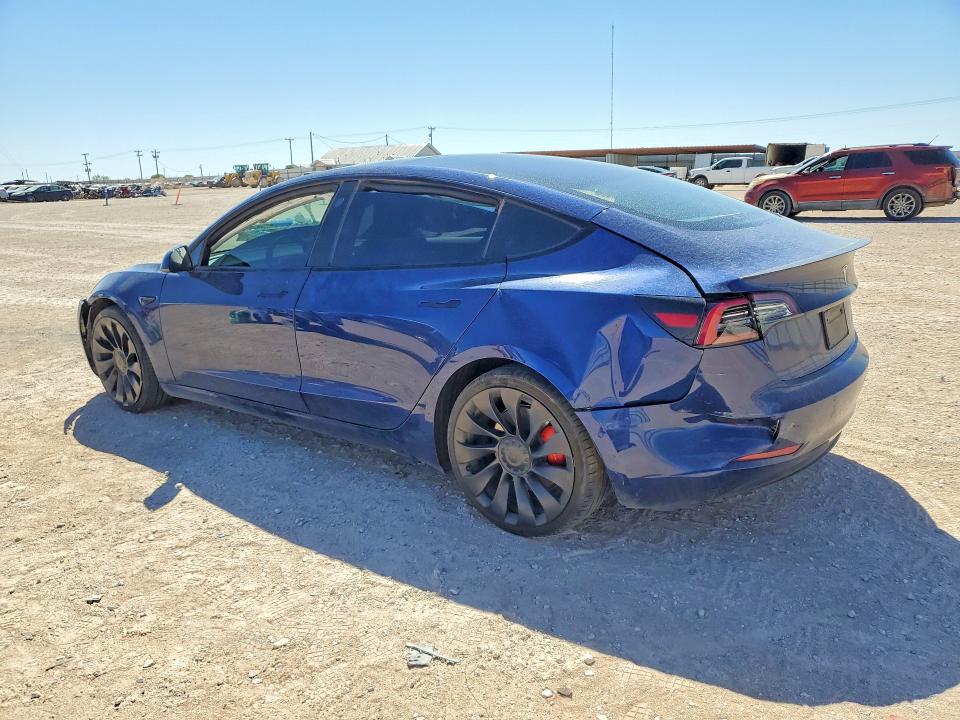2022 Tesla Model 3 მანქანა იყიდება აუქციონზე, vin: 5YJ3E1EC0NF104486, აუქციონის ნომერი: 49173946