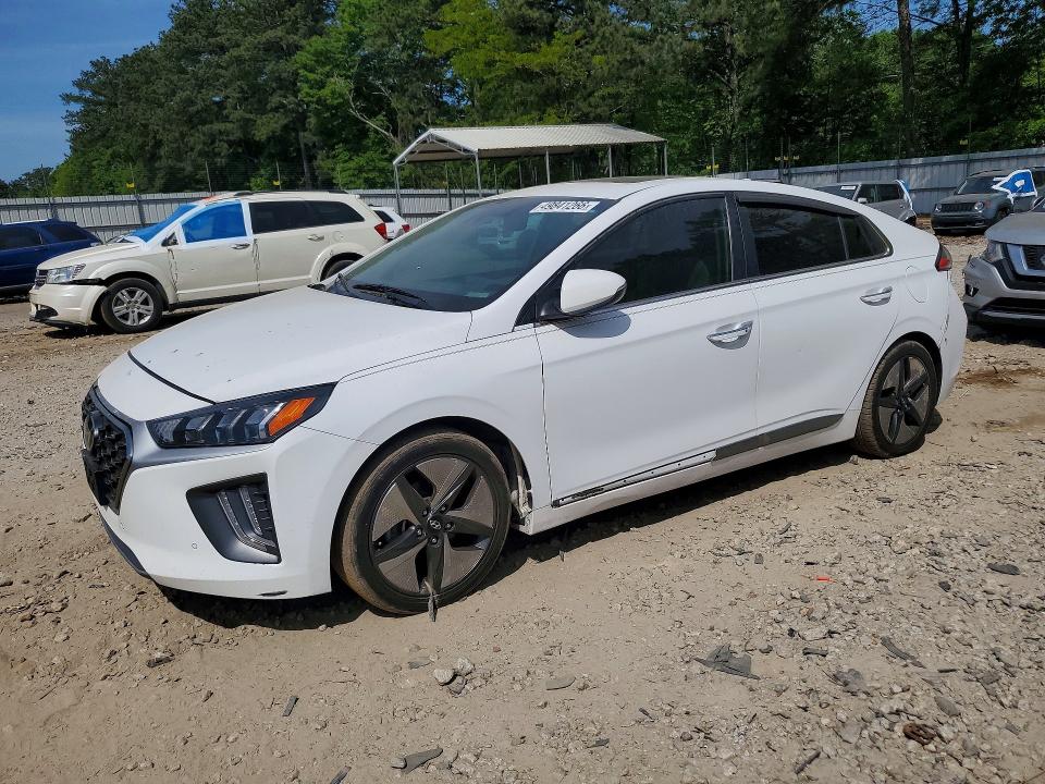 49841266 :رقم المزاد ، KMHC05LC1MU248932 vin ، 2021 Hyundai Ioniq Hybrid مزاد بيع