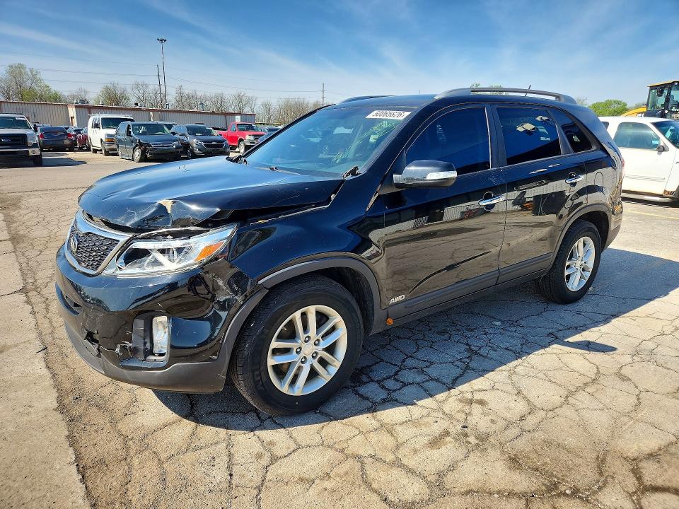 50065626 :رقم المزاد ، 5XYKTDA73FG651919 vin ، 2015 Kia Sorento مزاد بيع