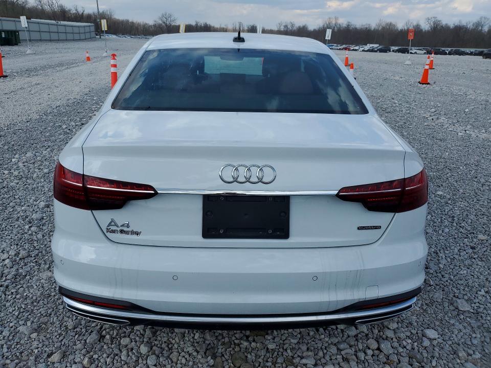 Продаж на аукціоні авто 2022 Audi A4, vin: WAUEAAF49NN002940, номер лоту: 48827146