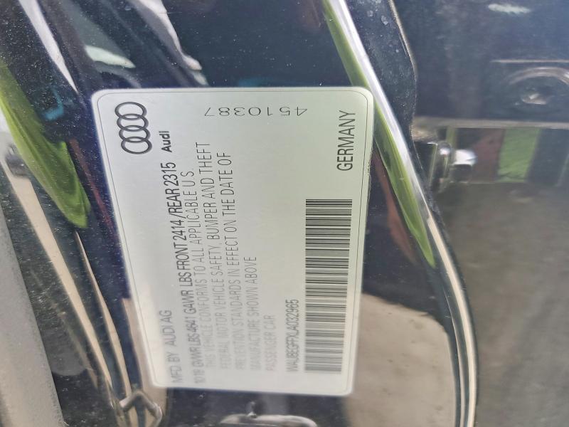 Продажа на аукционе авто 2020 Audi A3, vin: WAUBEGFFXLA032965, номер лота: 51087746