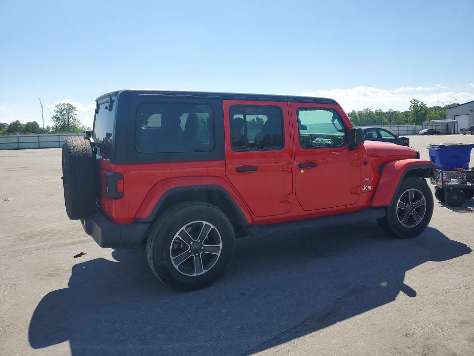 50246876 :رقم المزاد ، 1C4HJXEN1PW702607 vin ، 2023 Jeep Wrangler مزاد بيع