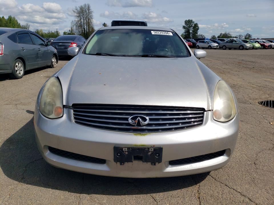 2005 Infiniti G35 მანქანა იყიდება აუქციონზე, vin: JNKCV54E45M413054, აუქციონის ნომერი: 50220396
