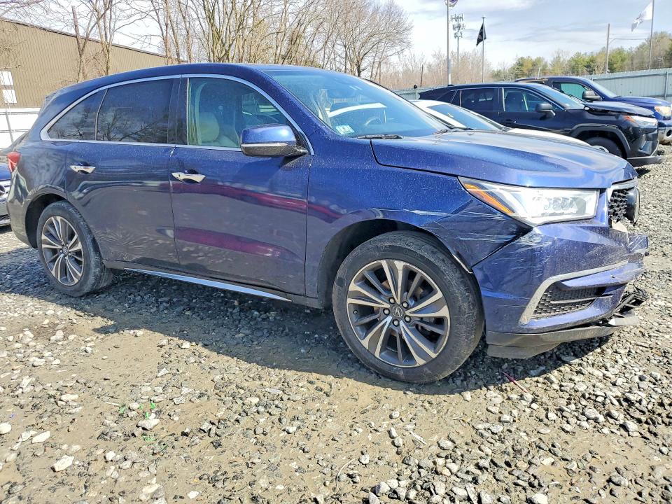 2019 Acura Mdx მანქანა იყიდება აუქციონზე, vin: 5J8YD4H51KL019707, აუქციონის ნომერი: 48041686