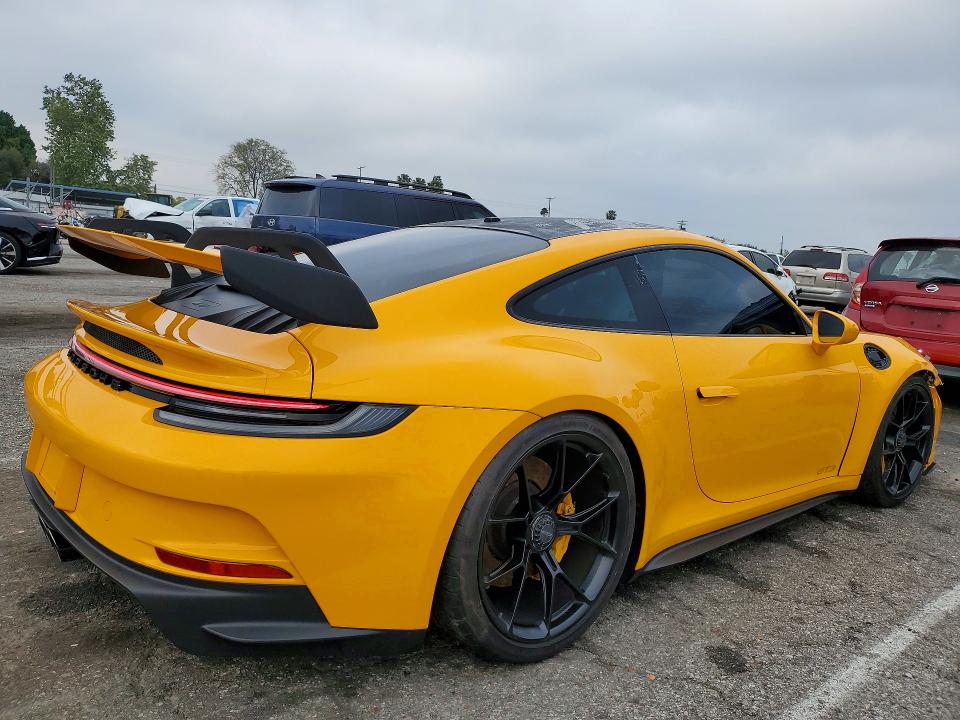 2022 Porsche 911 მანქანა იყიდება აუქციონზე, vin: WP0AC2A99NS270649, აუქციონის ნომერი: 49484326