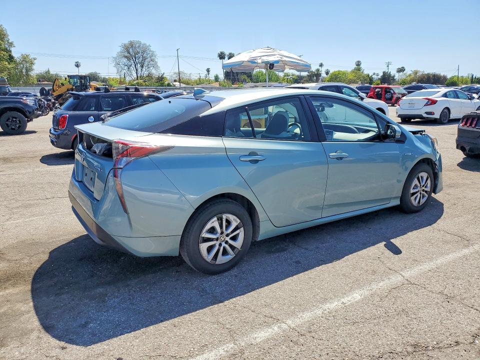 48210866 :رقم المزاد ، JTDKARFU2H3036156 vin ، 2017 Toyota Prius مزاد بيع