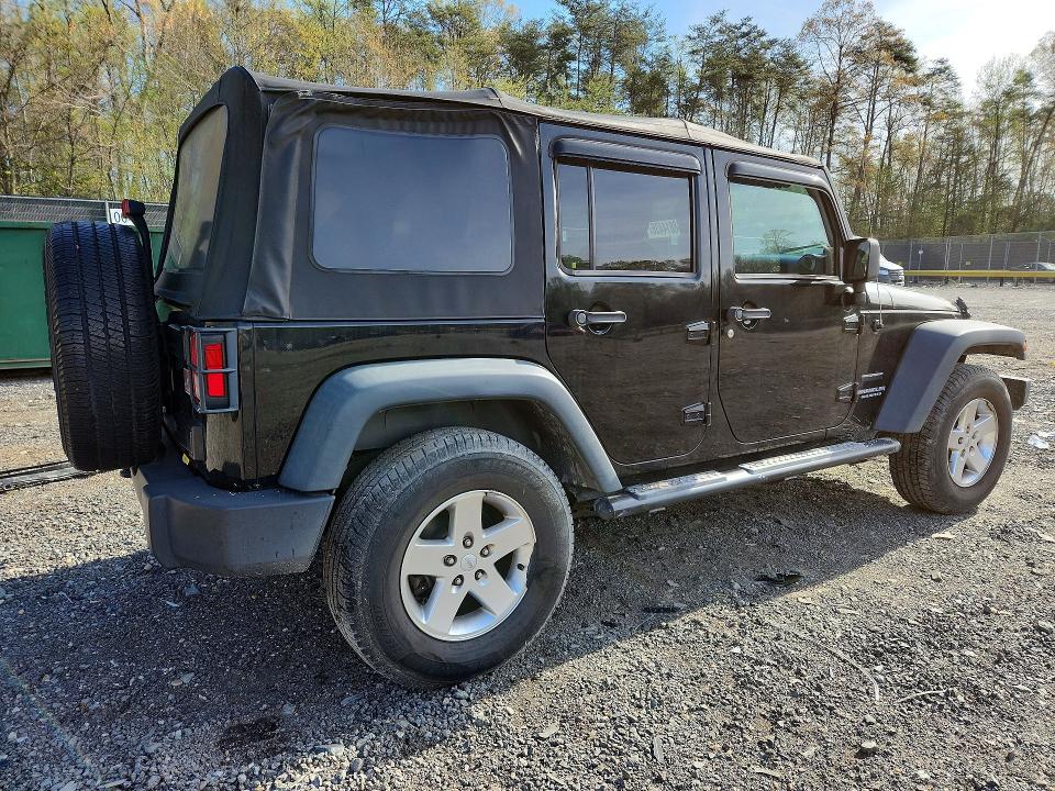 Продажа на аукционе авто 2013 Jeep Wrangler Unlimited, vin: 1C4BJWDG7DL643093, номер лота: 48814436