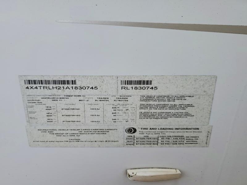 Продаж на аукціоні авто 2010 Rockwood 8317ss, vin: 4X4TRLH21A1830745, номер лоту: 49606026