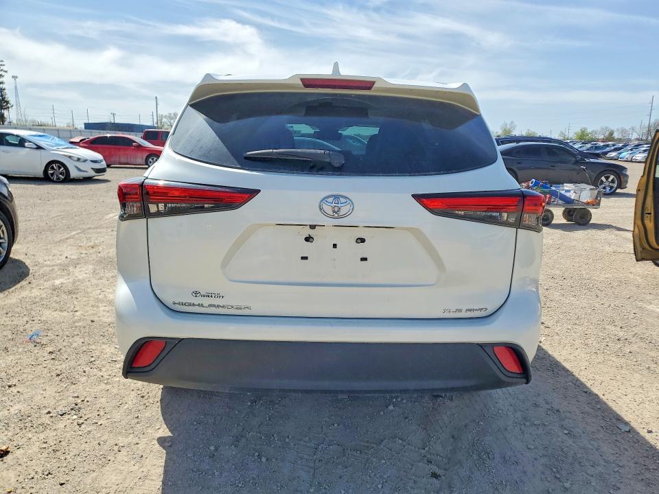 2021 Toyota Highlander მანქანა იყიდება აუქციონზე, vin: 5TDGZRBHXMS553169, აუქციონის ნომერი: 49736166