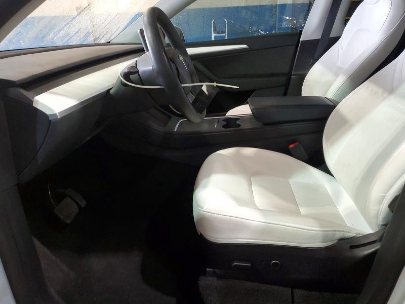 2022 Tesla Model Y მანქანა იყიდება აუქციონზე, vin: 7SAYGAEE0NF521885, აუქციონის ნომერი: 49355246