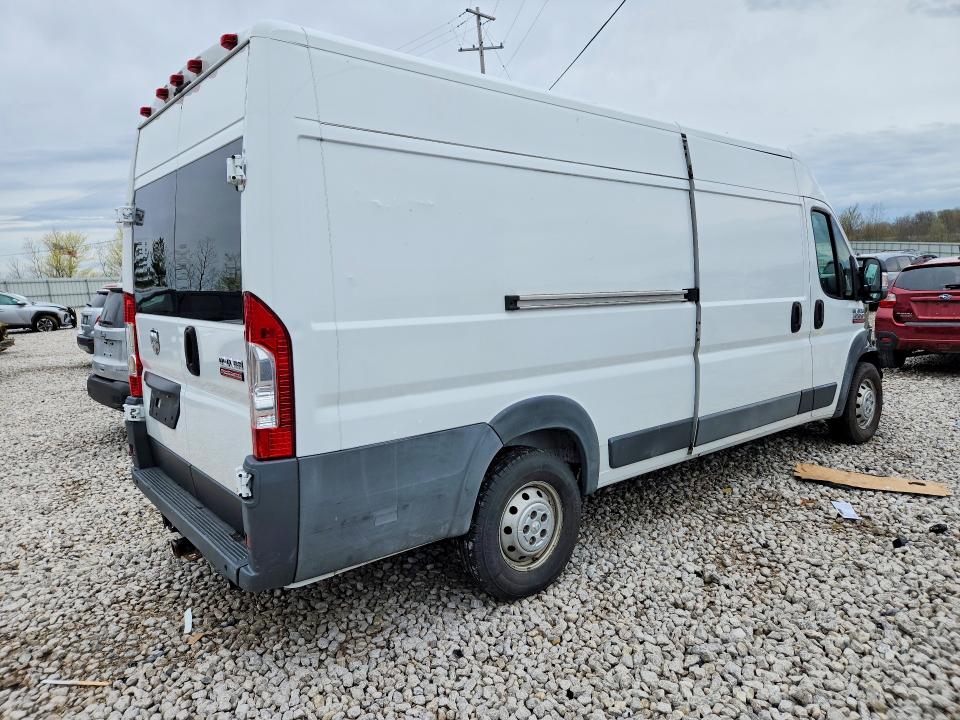 2015 Ram Promaster 3500 მანქანა იყიდება აუქციონზე, vin: 3C6URVJG5FE508357, აუქციონის ნომერი: 49794916
