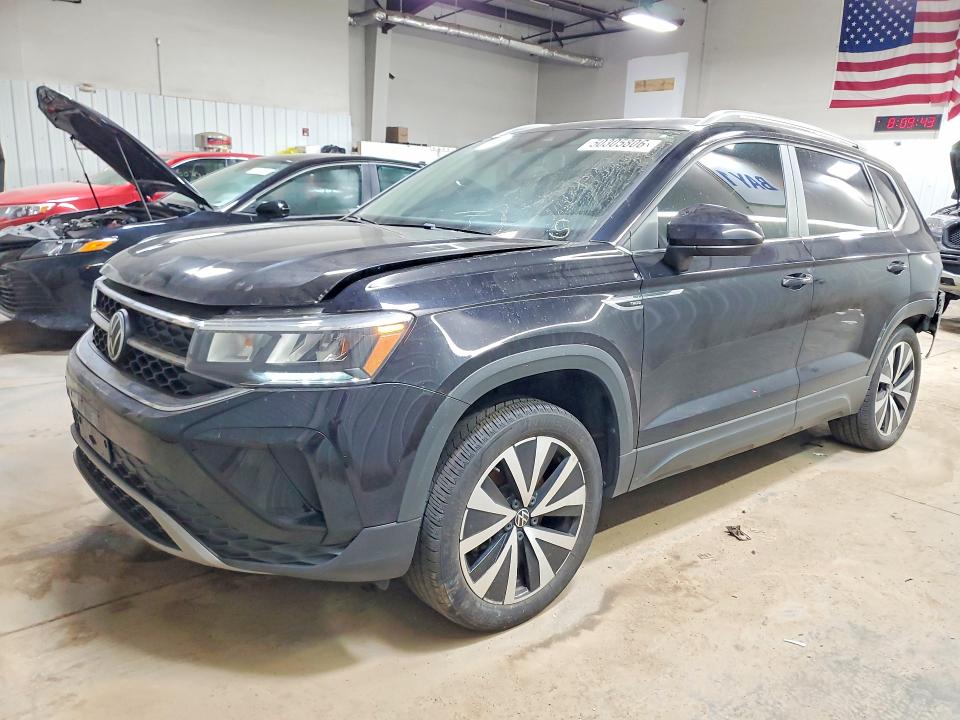 2022 Volkswagen Taos მანქანა იყიდება აუქციონზე, vin: 3VVPX7B29NM076940, აუქციონის ნომერი: 50305806