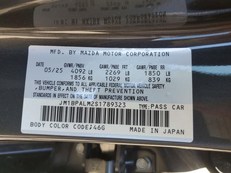 Продаж на аукціоні авто 2025 Mazda 3, vin: JM1BPALM2S1789323, номер лоту: 50714296