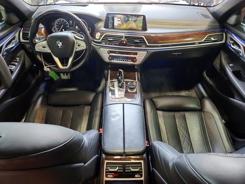 2017 Bmw 750 მანქანა იყიდება აუქციონზე, vin: WBA7F2C58HG422064, აუქციონის ნომერი: 49186586