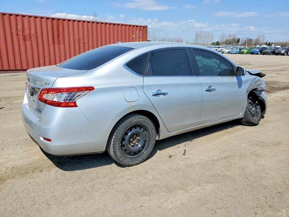 2013 Nissan Sentra მანქანა იყიდება აუქციონზე, vin: 3N1AB7AP9DL607805, აუქციონის ნომერი: 50094436