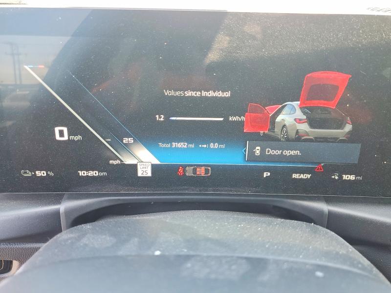 51186756 :رقم المزاد ، WBY33AW01RFS61163 vin ، 2024 Bmw I4 مزاد بيع