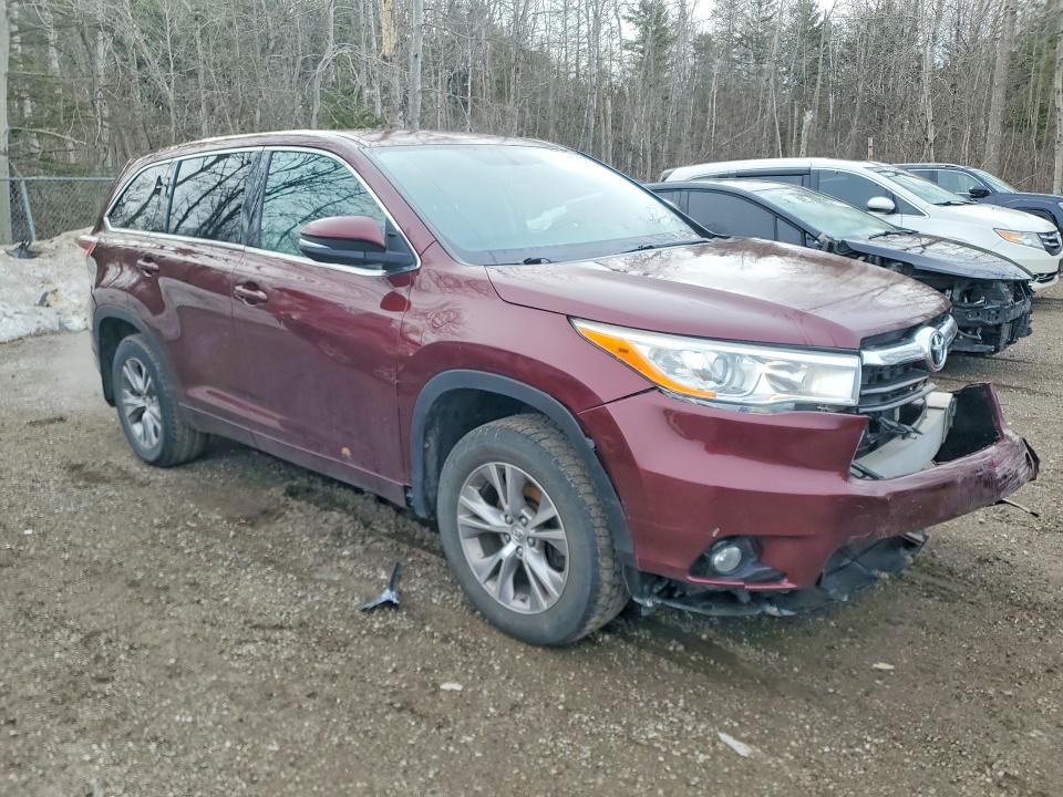 Продаж на аукціоні авто 2014 Toyota Highlander, vin: 5TDBKRFH4ES040378, номер лоту: 46276826