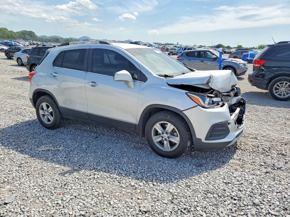 2018 Chevrolet Trax მანქანა იყიდება აუქციონზე, vin: KL7CJLSB0JB517117, აუქციონის ნომერი: 51279156