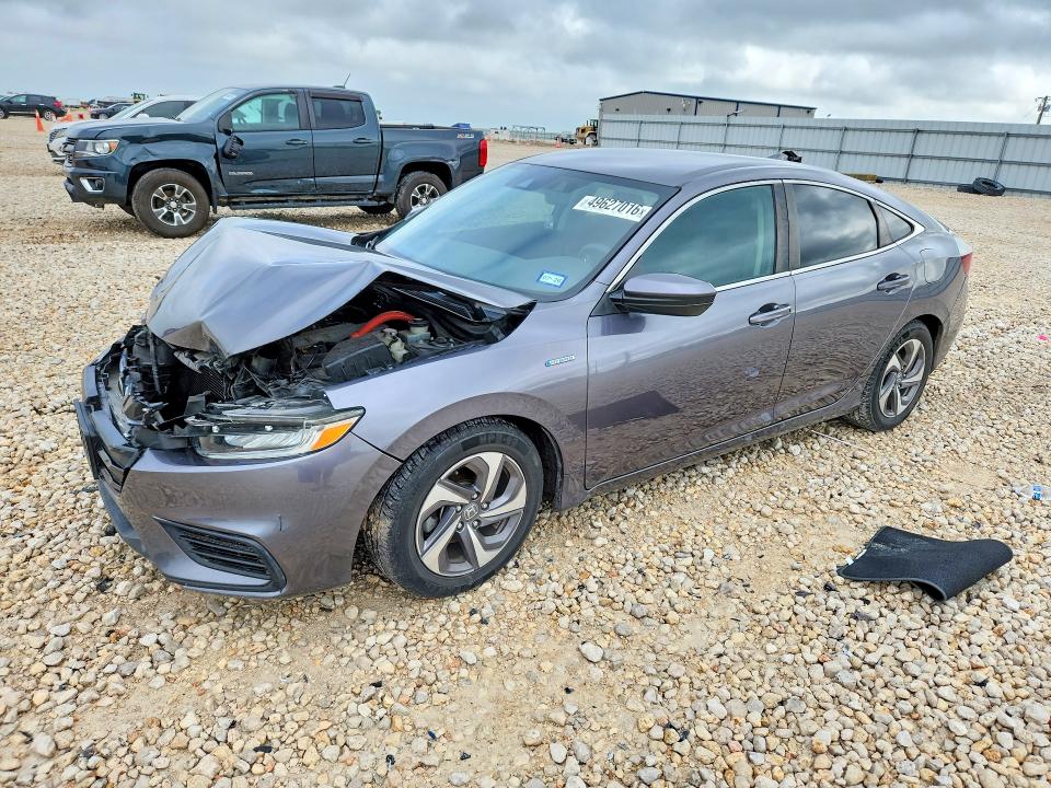 49627016 :رقم المزاد ، 19XZE4F5XKE031415 vin ، 2019 Honda Insight مزاد بيع