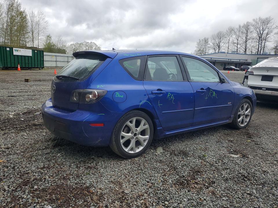 2008 Mazda 3 მანქანა იყიდება აუქციონზე, vin: JM1BK343181821381, აუქციონის ნომერი: 49467716