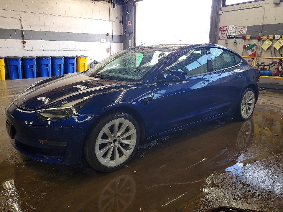 2022 Tesla Model 3 მანქანა იყიდება აუქციონზე, vin: 5YJ3E1EA0NF372288, აუქციონის ნომერი: 50135526