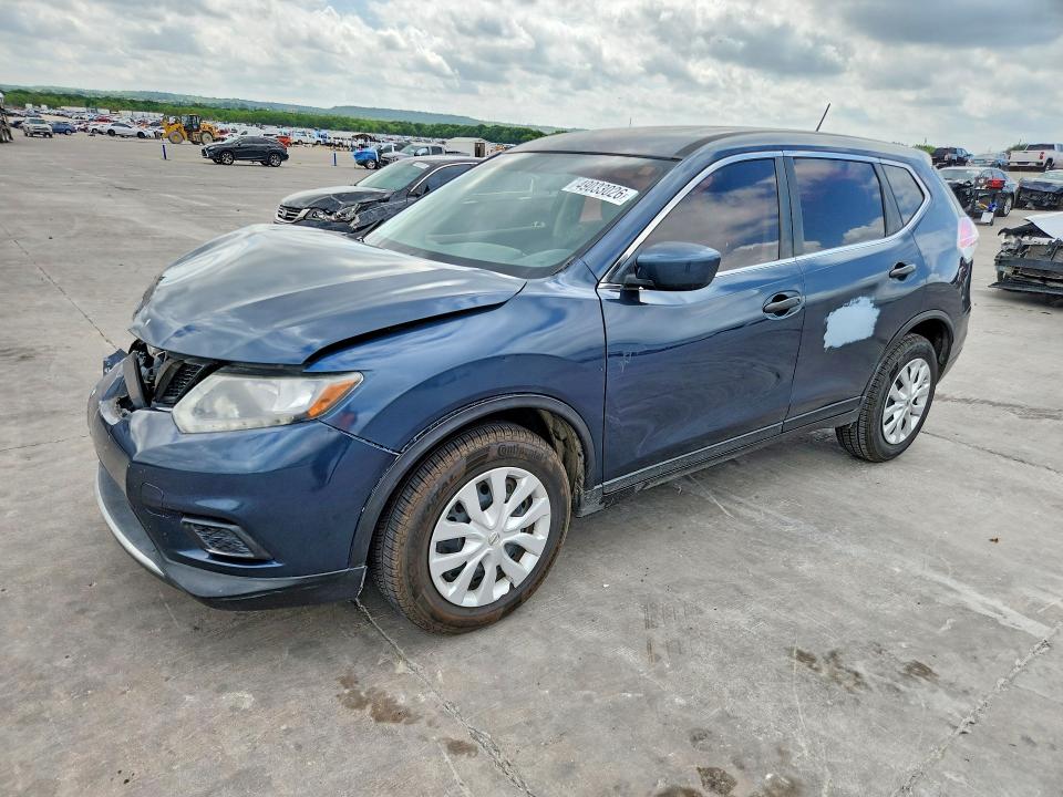 Auction sale of the 2016 Nissan Rogue, vin: KNMAT2MT9GP595637, lot number: 49033026