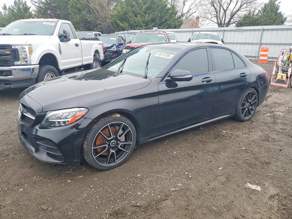48510396 :رقم المزاد ، 55SWF8EB0KU284900 vin ، 2019 Mercedes-benz C مزاد بيع