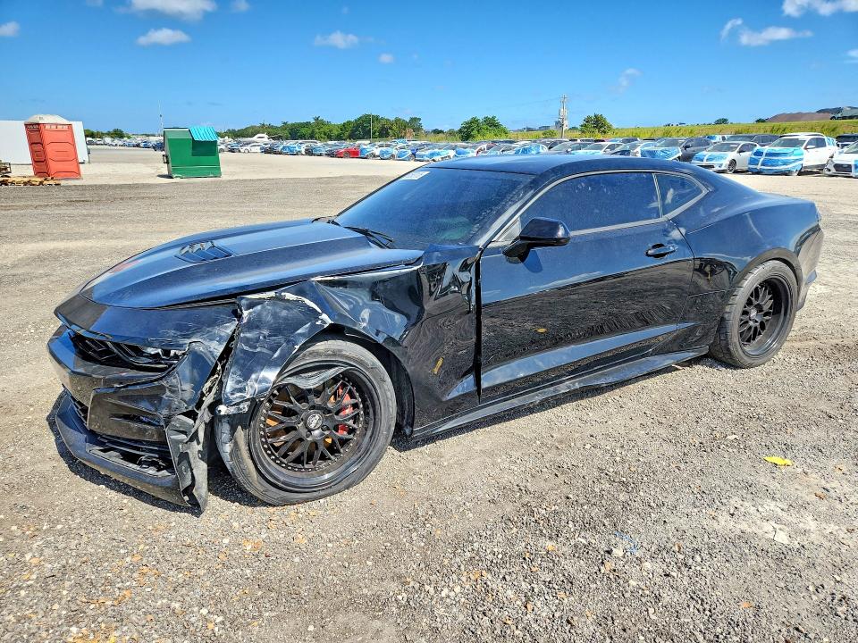 50582106 :رقم المزاد ، 1G1FF1R76K0113767 vin ، 2019 Chevrolet Camaro مزاد بيع