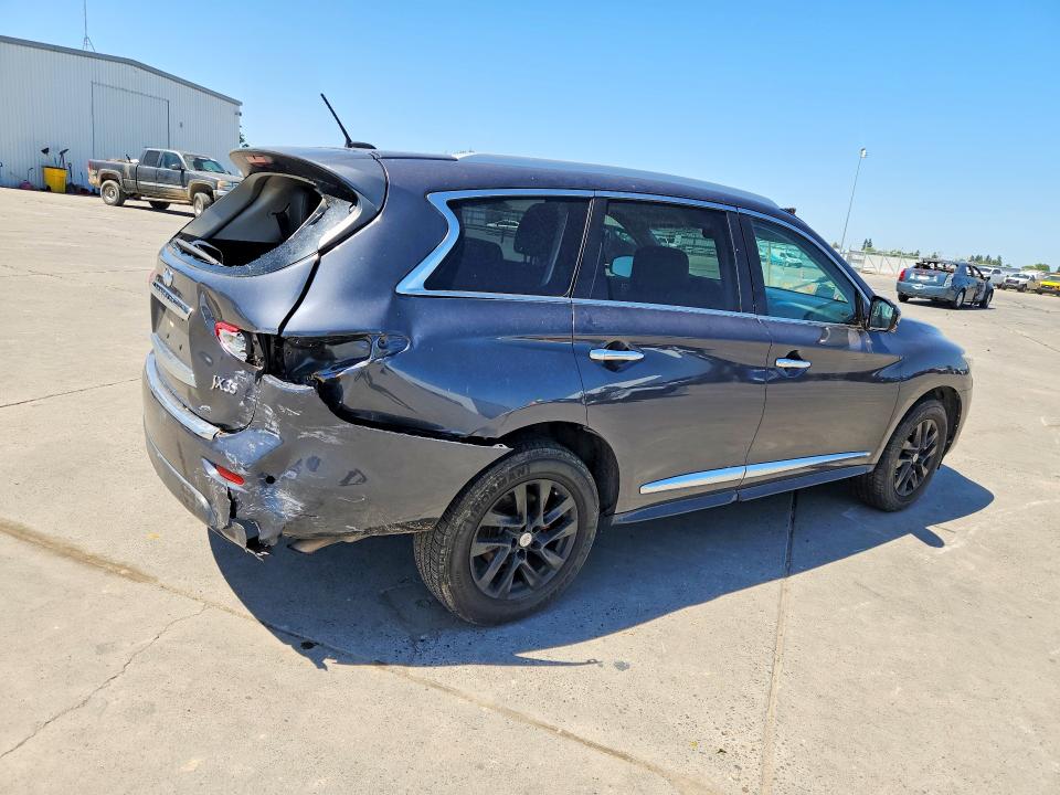 52043496 :رقم المزاد ، 5N1AL0MN3DC343886 vin ، 2013 Infiniti Jx35 مزاد بيع