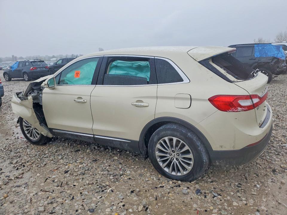 50111046 :رقم المزاد ، 2LMPJ6KR6GBL32141 vin ، 2016 Lincoln Mkx مزاد بيع