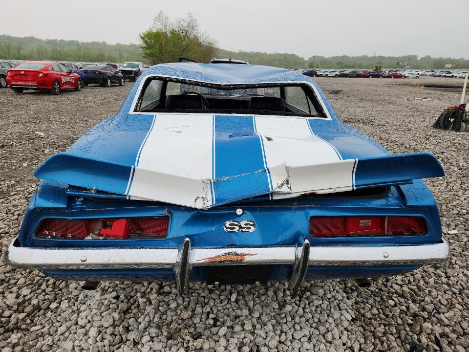 Aukcja sprzedaży 1969 Chev Camaro, vin: 123379N594960, numer aukcji: 49627946