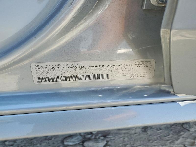 Продаж на аукціоні авто 2011 Audi A4, vin: WAUKFAFLXBN003148, номер лоту: 50707586
