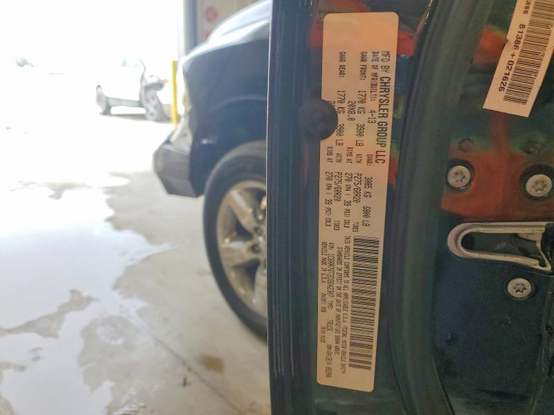 2013 Ram 1500 მანქანა იყიდება აუქციონზე, vin: 1C6RR7GT2DS642307, აუქციონის ნომერი: 51473276