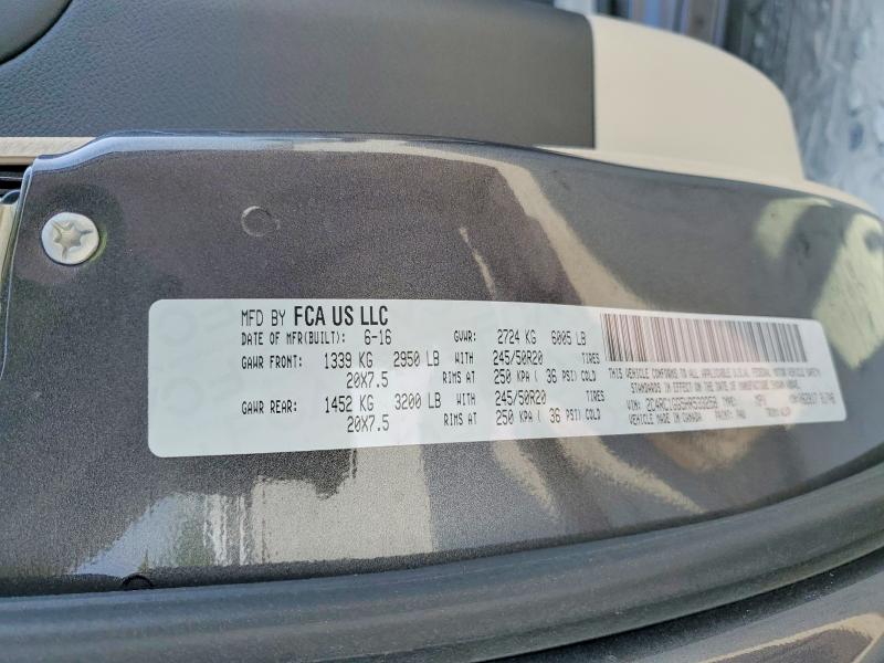 Продаж на аукціоні авто 2017 Chrysler Pacifica, vin: 2C4RC1GG5HR533258, номер лоту: 48866466