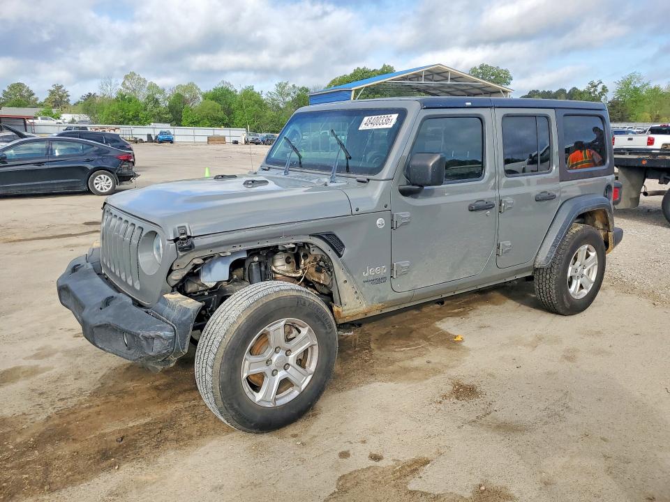 2020 Jeep Wrangler Unlimited მანქანა იყიდება აუქციონზე, vin: 1C4HJXDN7LW114500, აუქციონის ნომერი: 48400336