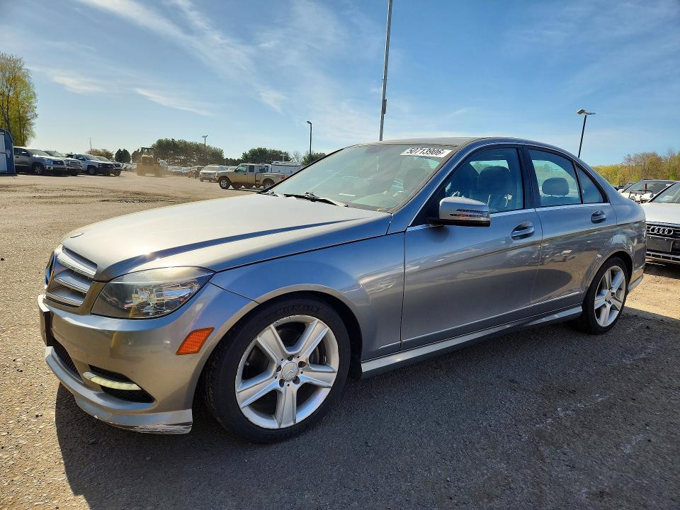 Продаж на аукціоні авто 2011 Mercedes-benz C, vin: WDDGF8BB3BR172621, номер лоту: 50713906