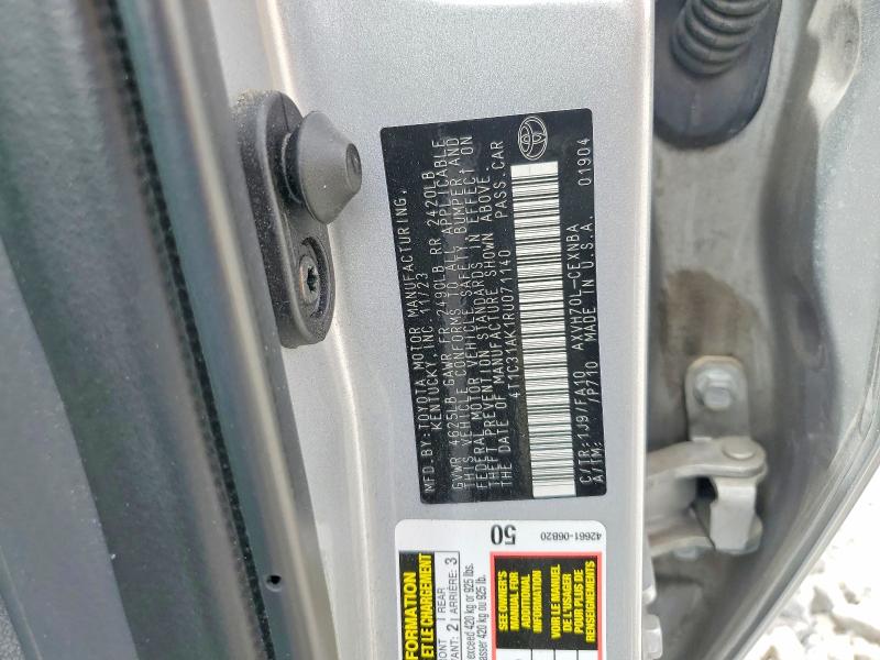 Продажа на аукционе авто 2024 Toyota Camry, vin: 4T1C31AK1RU071140, номер лота: 51412086