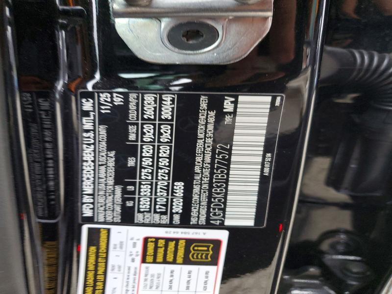 Aukcja sprzedaży 2026 Mercedes-benz Gle Coupe, vin: 4JGFD5KB3TB577572, numer aukcji: 50520436