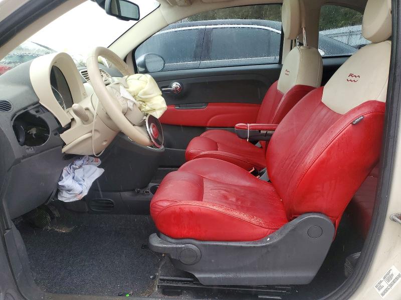 48360846 :رقم المزاد ، 3C3CFFCR8CT277712 vin ، 2012 Fiat 500 مزاد بيع