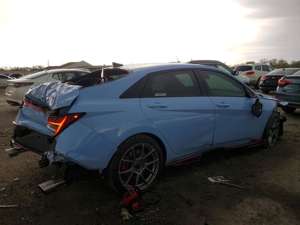 50743066 :رقم المزاد ، KMHLW4DK2SU024760 vin ، 2025 Hyundai Elantra N مزاد بيع
