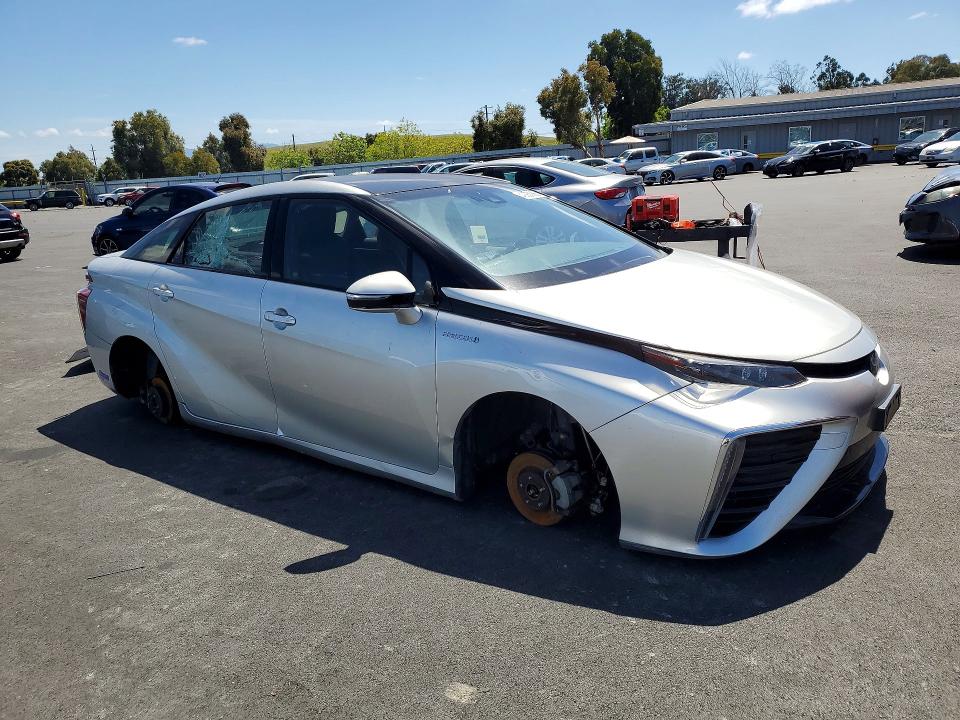 2019 Toyota Mirai მანქანა იყიდება აუქციონზე, vin: JTDBVRBD2KA005924, აუქციონის ნომერი: 49936886