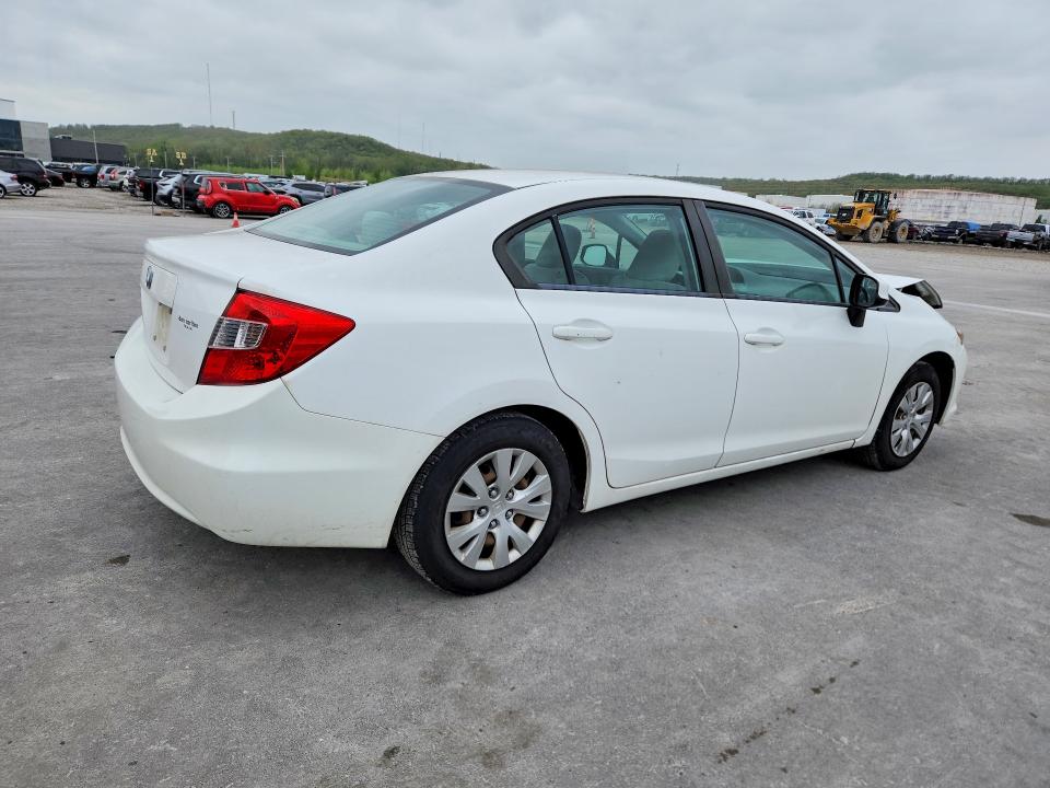 48767926 :رقم المزاد ، 19XFB2F53CE107767 vin ، 2012 Honda Civic مزاد بيع