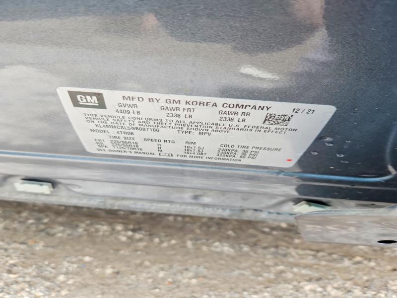 Aukcja sprzedaży 2022 Buick Encore Gx, vin: KL4MMCSL5NB087186, numer aukcji: 51570566