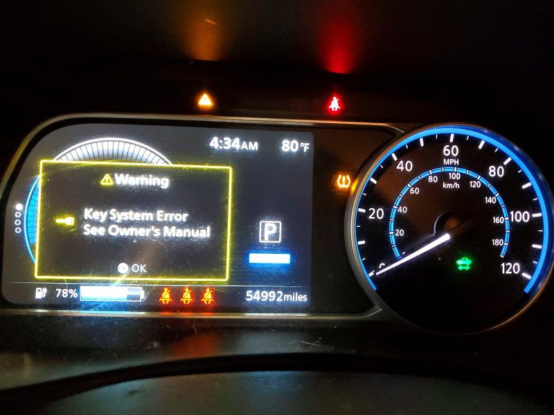 50324896 :رقم المزاد ، 1N4AZ1BV9PC560638 vin ، 2023 Nissan Leaf مزاد بيع