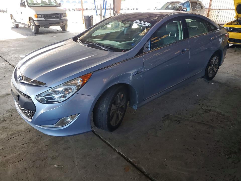 2013 Hyundai Sonata Hybrid მანქანა იყიდება აუქციონზე, vin: KMHEC4A47DA076848, აუქციონის ნომერი: 49829156