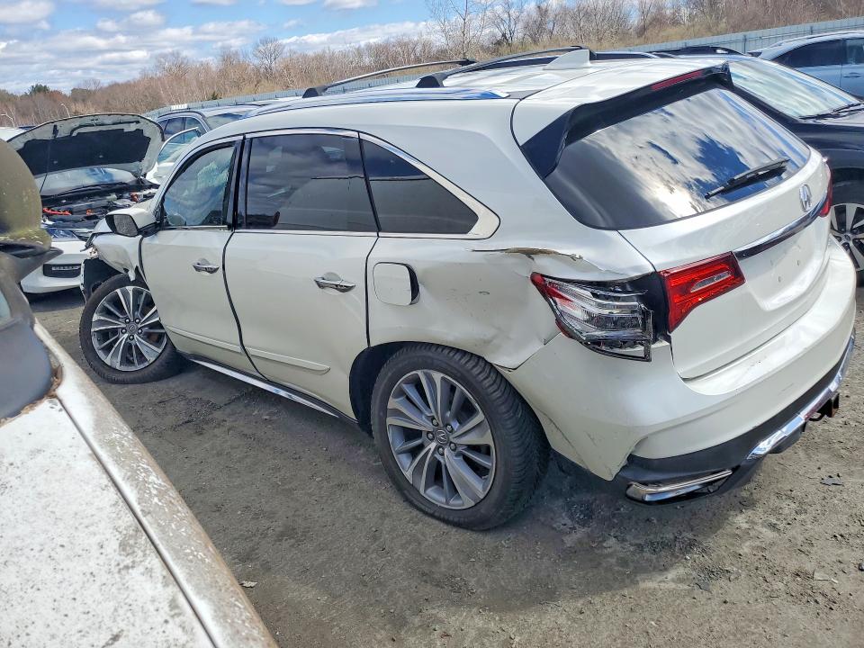 48811906 :رقم المزاد ، 5FRYD4H55HB023686 vin ، 2017 Acura Mdx مزاد بيع