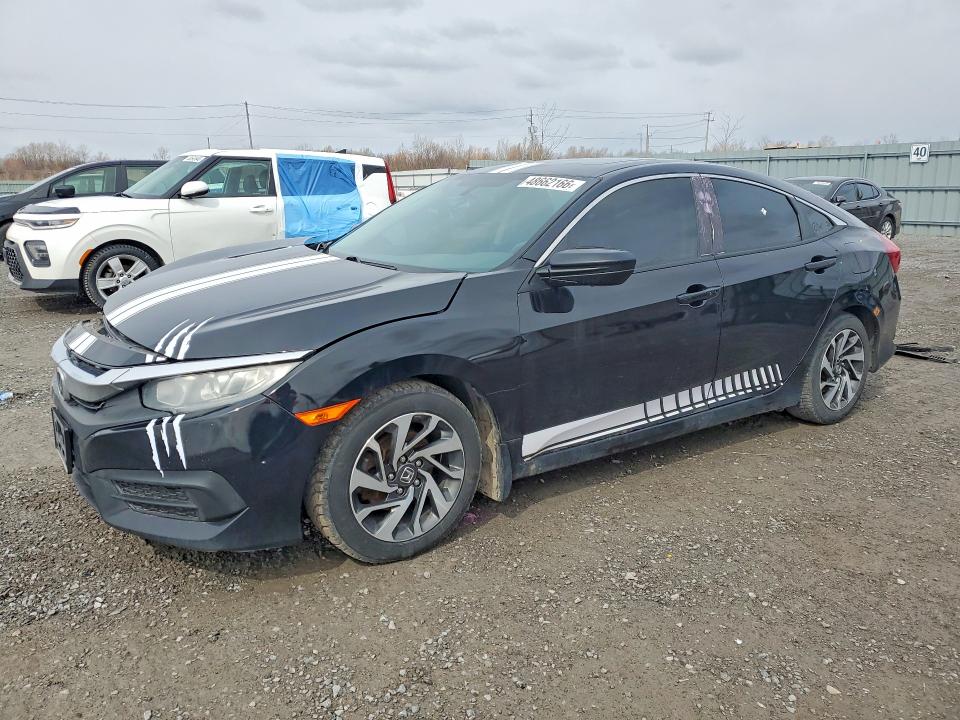 Продажа на аукционе авто 2016 Honda Civic, vin: 2HGFC2F76GH004966, номер лота: 48662166