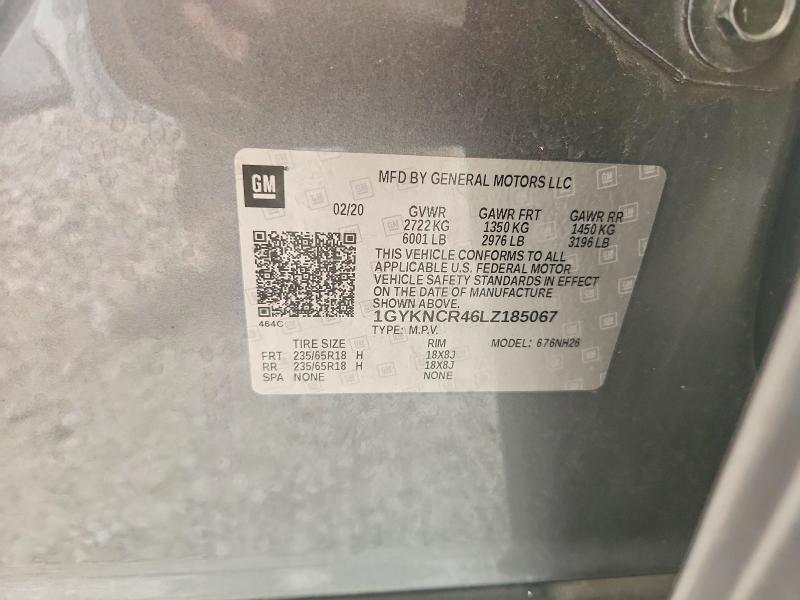 Продаж на аукціоні авто 2020 Cadillac Xt5, vin: 1GYKNCR46LZ185067, номер лоту: 52064426